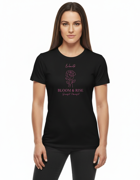Dames T-Shirt 'Bloom & Rise'
