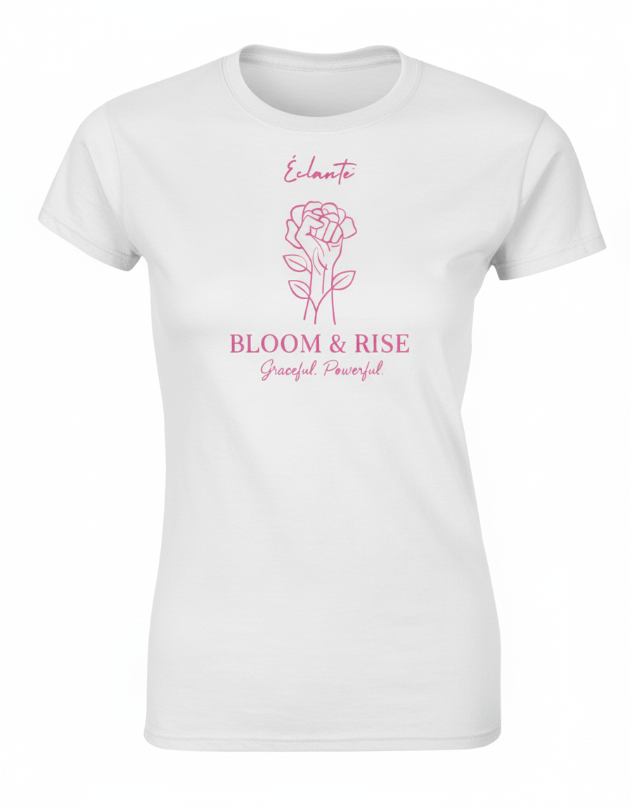 Dames T-Shirt 'Bloom & Rise'